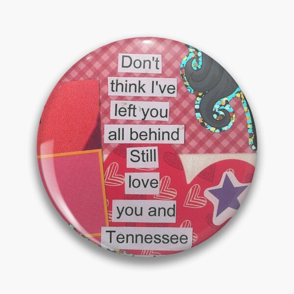 Item preview, 'Still Love You in Tennessee' Pink Pony Club Chappell Roan collage zine page designed and sold by zinesbyscout.