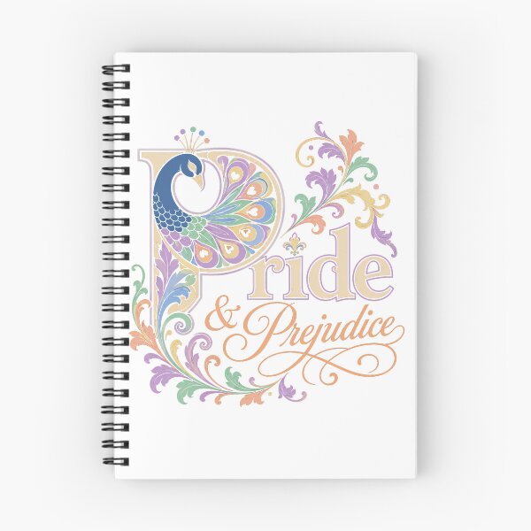 Item preview, Vintage Pride and Prejudice Peacock Floral Pattern designed and sold by chattsuede.