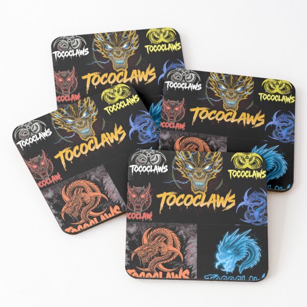 Item preview, TOCOCLAWS Dragon Battalion: Toxic Biohazard Sticker Pack designed and sold by TOCOCLAWS.