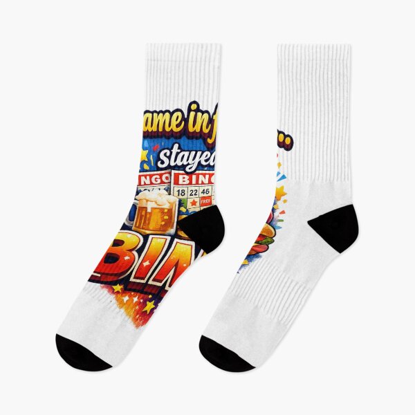 Item preview, I Came in for Lunch Stayed for Bingo Funny Bingo Lover Retro Design designed and sold by justsuestudio.