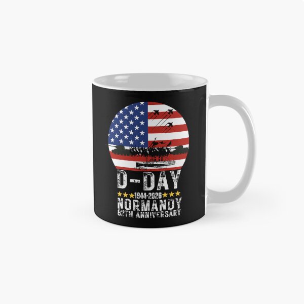 Item preview, D-Day 82nd Anniversary Operation Overlord Normandy 1944 Historical Tribute designed and sold by BOUCHERIT amine.