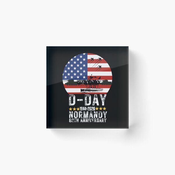Item preview, D-Day 82nd Anniversary Operation Overlord Normandy 1944 Historical Tribute designed and sold by BOUCHERIT amine.