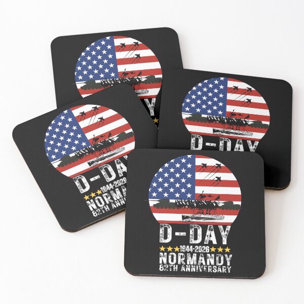Item preview, D-Day 82nd Anniversary Operation Overlord Normandy 1944 Historical Tribute designed and sold by BOUCHERIT amine.
