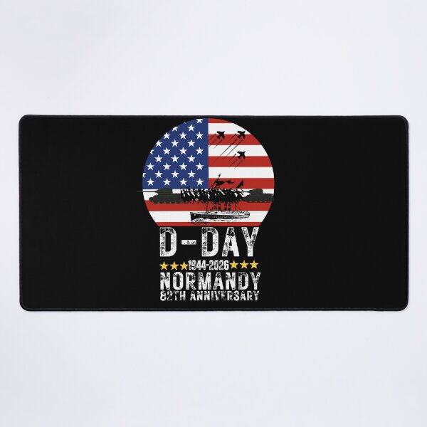 Item preview, D-Day 82nd Anniversary Operation Overlord Normandy 1944 Historical Tribute designed and sold by BOUCHERIT amine.