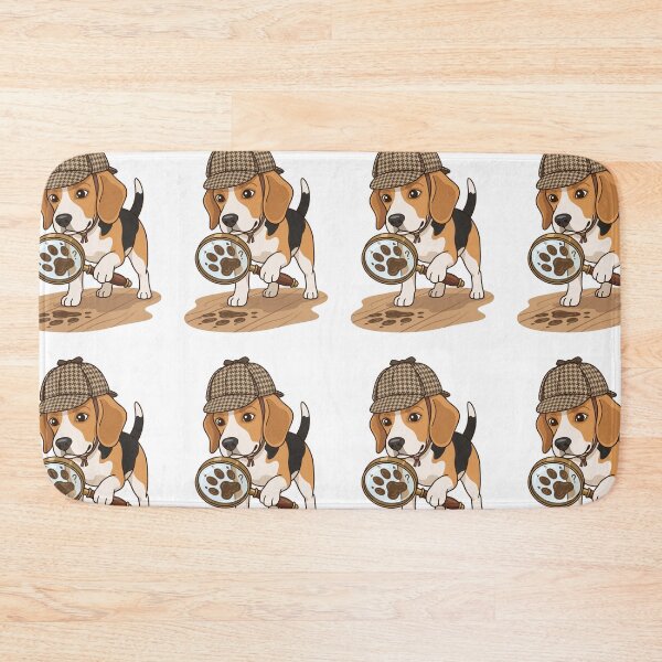 Item preview, Beagle Detective True Crime Podcast Fan Mystery Inspector designed and sold by PictoVibe.