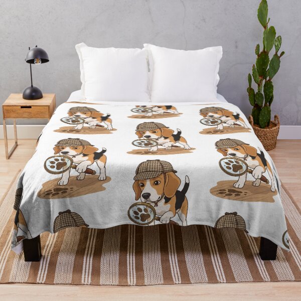 Item preview, Beagle Detective True Crime Podcast Fan Mystery Inspector designed and sold by PictoVibe.
