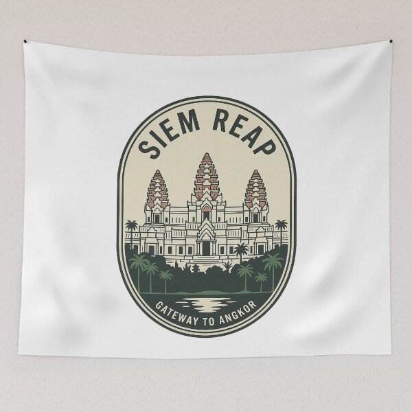 Item preview, Vintage Siem Reap Gateway To Angkor Cambodia designed and sold by k3rstman1.