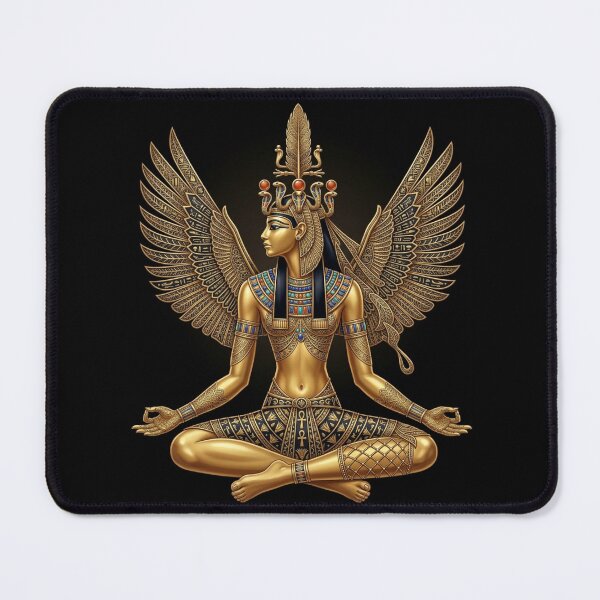 Item preview, Winged Egyptian Goddess Isis | Divine Ancient Egypt Queen Art designed and sold by Queen Cleopatra.