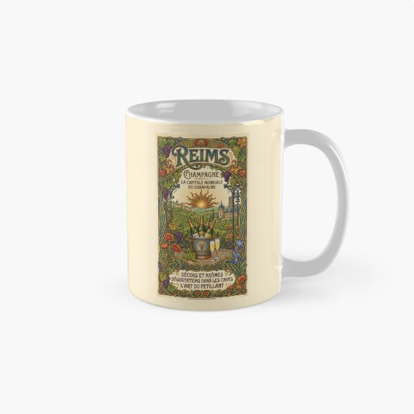 Item preview, Reims, France Art Nouveau Poster designed and sold by travelwitheric.