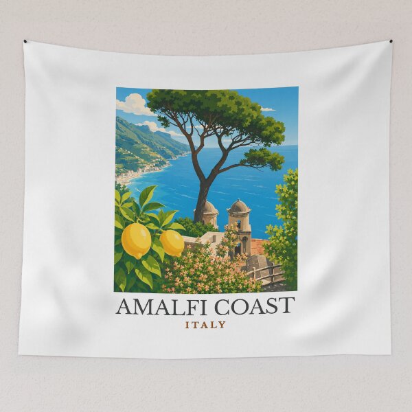 Item preview, Amalfi Coast - Italy designed and sold by GoodOldVintage.
