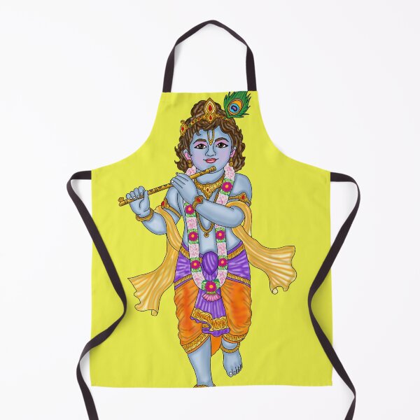 Item preview, Lord Krishna Artwork | Divine Hindu God Digital Illustration designed and sold by Harshit_Digital_Arts.