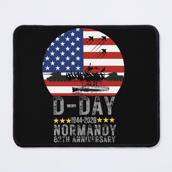 Item preview, D-Day 82nd Anniversary Operation Overlord Normandy 1944 Historical Tribute designed and sold by BOUCHERIT amine.