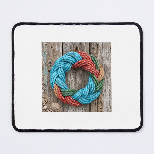 Item preview, Lobster Rope Wreath designed and sold by TheFundyMist.