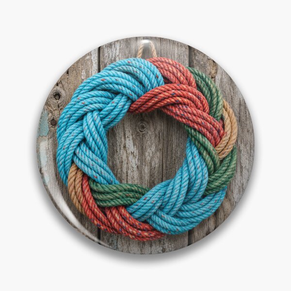 Item preview, Lobster Rope Wreath designed and sold by TheFundyMist.