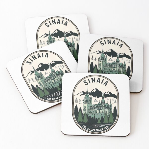 Item preview, Sinaia The Carpathian Gem Vintage Travel Badge designed and sold by k3rstman1.