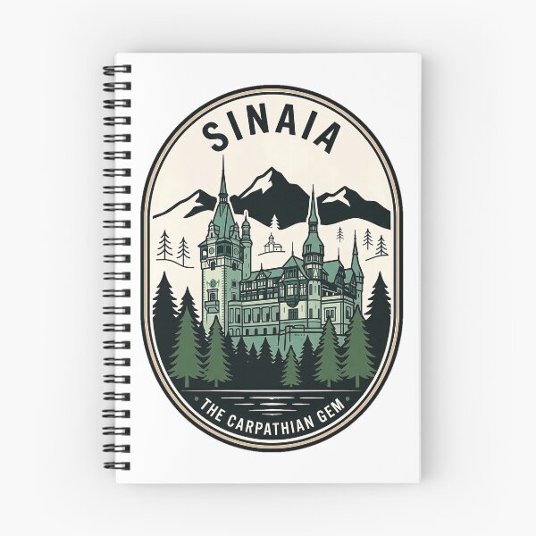 Item preview, Sinaia The Carpathian Gem Vintage Travel Badge designed and sold by k3rstman1.