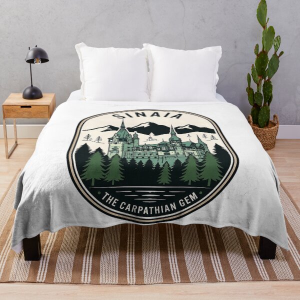 Item preview, Sinaia The Carpathian Gem Vintage Travel Badge designed and sold by k3rstman1.