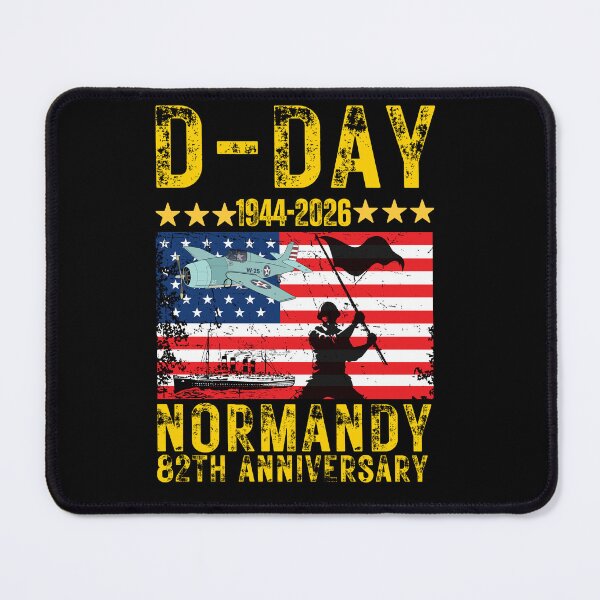 Item preview, D-Day 82nd Anniversary Operation Overlord Normandy 1944 Historical Tribute designed and sold by BOUCHERIT amine.