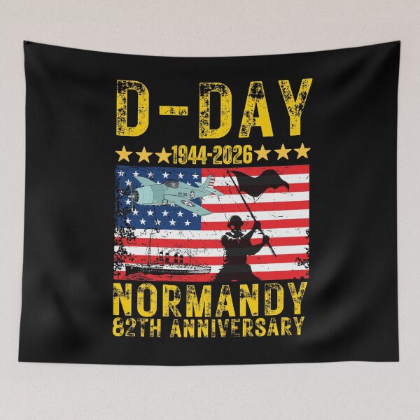 Item preview, D-Day 82nd Anniversary Operation Overlord Normandy 1944 Historical Tribute designed and sold by BOUCHERIT amine.