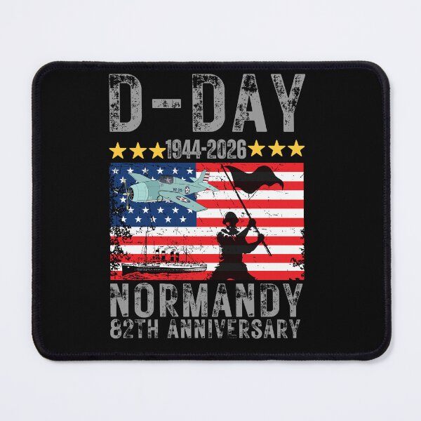 Item preview, Copy of D-Day 82nd Anniversary Operation Overlord Normandy 1944 Historical Tribute designed and sold by BOUCHERIT amine.