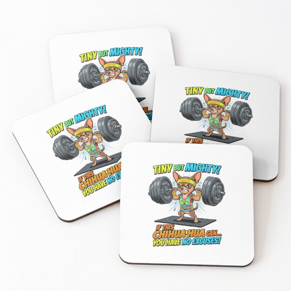 Item preview, Chihuahua Fitness Weightlifting Club Funny Gym Motivation Workout designed and sold by PictoVibe.