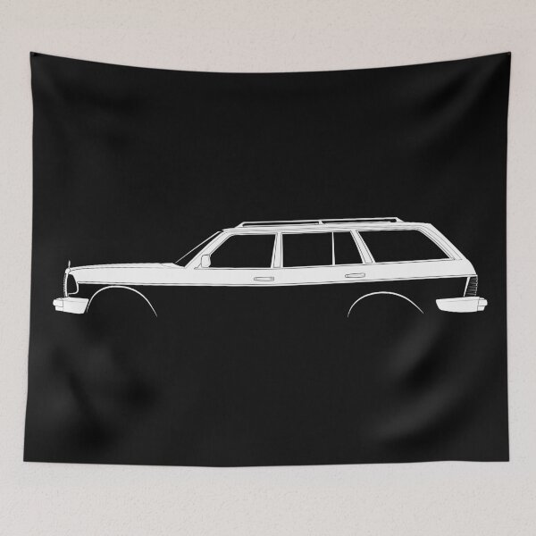 Item preview, 300 TD (S123) (White) designed and sold by Car Silhouettes.