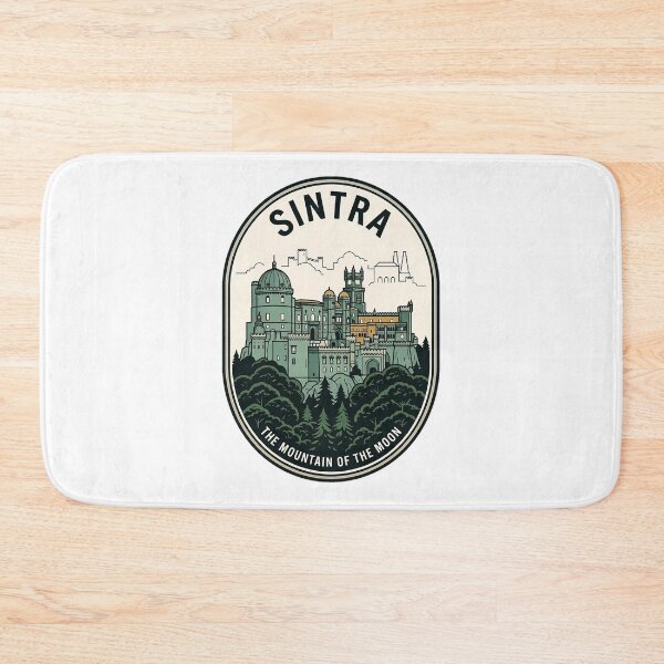 Item preview, Sintra Portugal Mountain of the Moon Vintage Badge designed and sold by k3rstman1.