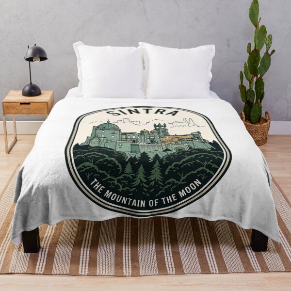 Item preview, Sintra Portugal Mountain of the Moon Vintage Badge designed and sold by k3rstman1.