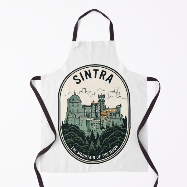 Item preview, Sintra Portugal Mountain of the Moon Vintage Badge designed and sold by k3rstman1.