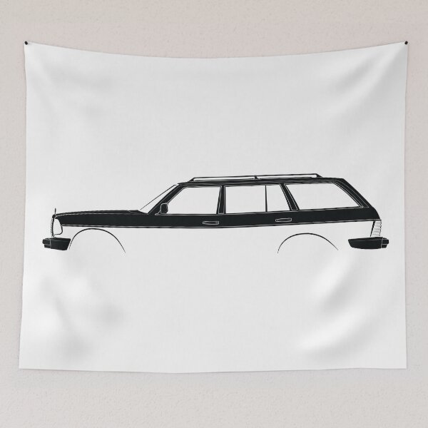 Item preview, 300 TD (S123) (Black) designed and sold by Car Silhouettes.