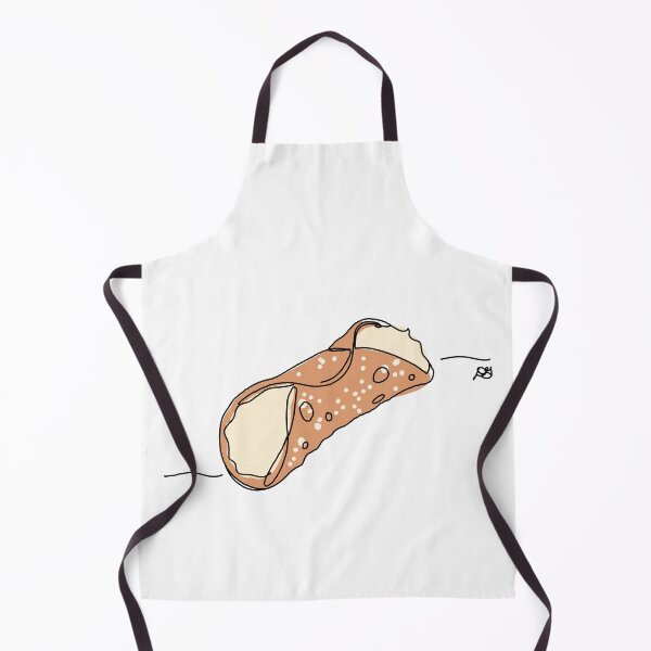 Item preview, Cannoli Italian Pastry Line Art Print designed and sold by Evil B Creative.