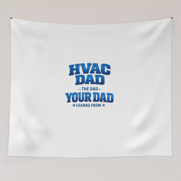 Item preview, HVAC Dad - The Dad Your Dad Learns From - Funny HVAC Technician Gift for Fathers designed and sold by FrozenHeat97.