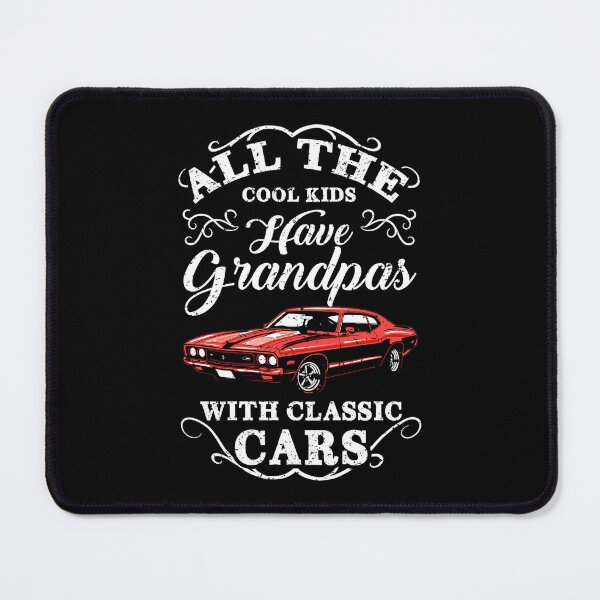 Item preview, All Cool Kids Have Grandpas With Classic Cars Vintage Retro designed and sold by Dmetalx Art Apparel.