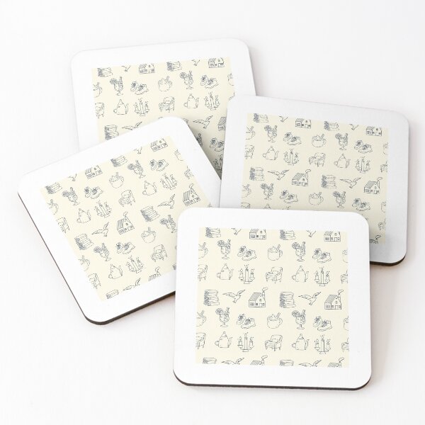 Item preview, Cozy Cabin | Scandinavian Line Art designed and sold by DelicateBalance.