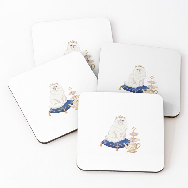 Item preview, Persian Cat Afternoon Tea Society Elegant Royal High designed and sold by PictoVibe.