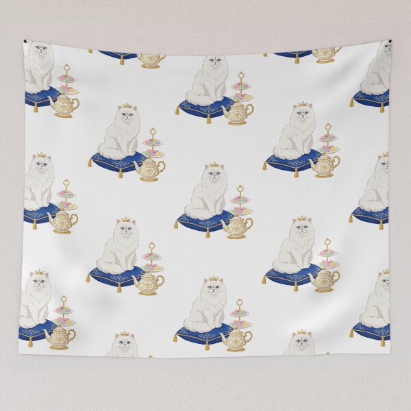 Item preview, Persian Cat Afternoon Tea Society Elegant Royal High designed and sold by PictoVibe.