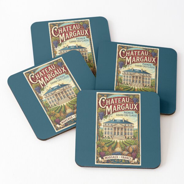 Item preview, Château Margaux Art Nouveau Poster designed and sold by travelwitheric.