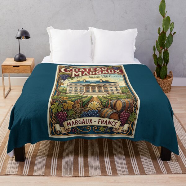 Item preview, Château Margaux Art Nouveau Poster designed and sold by travelwitheric.