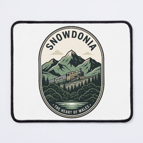Item preview, Vintage Snowdonia Wales Mountain Railway National Park designed and sold by k3rstman1.
