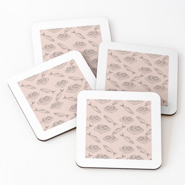 Item preview, Costal Smørrebrød | Scandinavian Line Art designed and sold by DelicateBalance.