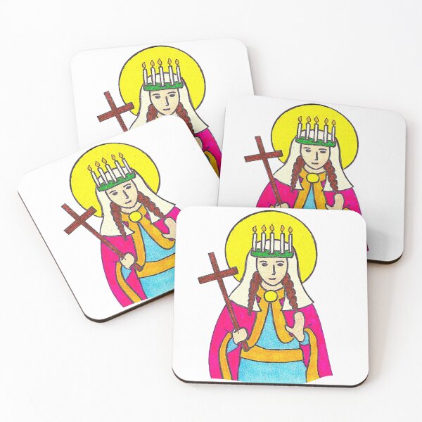 Item preview, Saint Lucy of Syracuse designed and sold by Anna Pardee Makes.