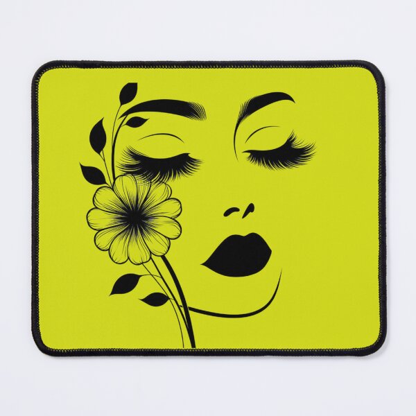Item preview, Elegant Floral Woman Face Line Art designed and sold by A touch of creativity.
