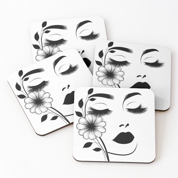 Item preview, Elegant Floral Woman Face Line Art designed and sold by A touch of creativity.