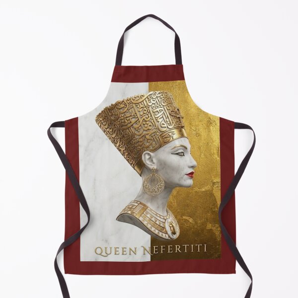 Item preview, Queen Nefertiti Egyptian Royalty | Luxury Gold Pharaoh Art designed and sold by Queen Cleopatra.