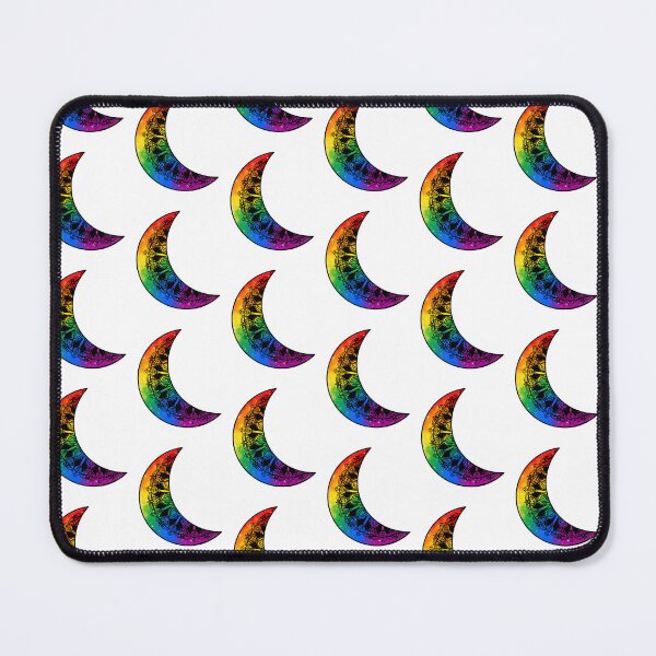 Item preview, LGBTQ+ Pride Moon Galaxy Mandala designed and sold by Lady Luana Illustrations.