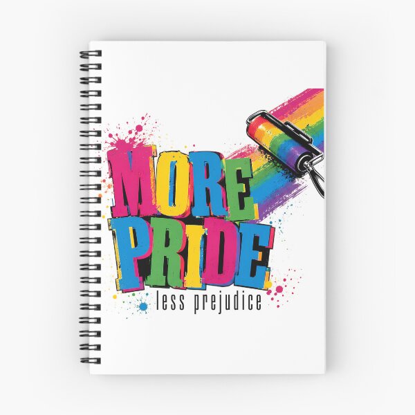 Item preview, More Pride Less Prejudice Rainbow Paint Roller designed and sold by chattsuede.