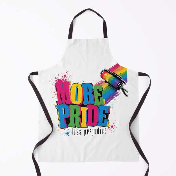 Item preview, More Pride Less Prejudice Rainbow Paint Roller designed and sold by chattsuede.