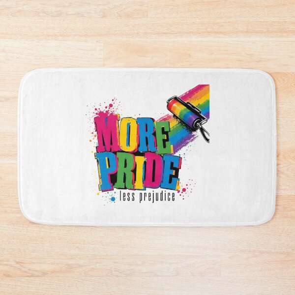Item preview, More Pride Less Prejudice Rainbow Paint Roller designed and sold by chattsuede.