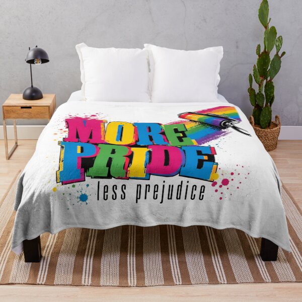 Item preview, More Pride Less Prejudice Rainbow Paint Roller designed and sold by chattsuede.