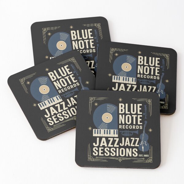 Item preview, Vintage Jazz Music Vinyl Record Design designed and sold by DoodleVerseDark.